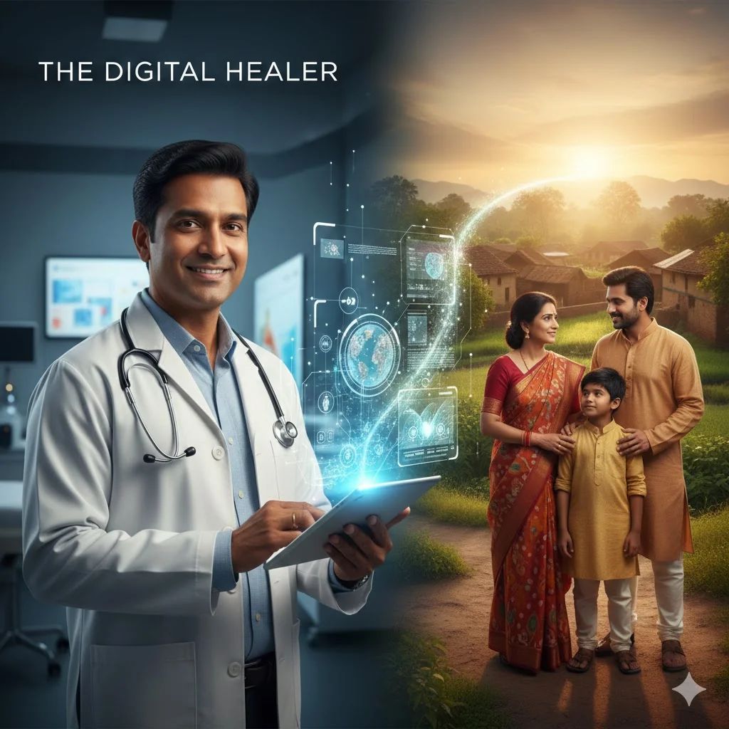 Part 2: The Digital Healer – How Dr. Rohit Gupta Uses AI to Bring World-Class Skin Care to Your Village - Dr. Rohit Gupta Dermatologist Blog