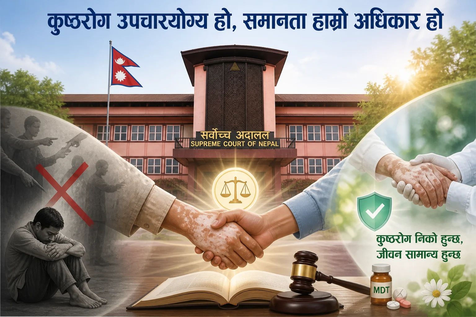कुष्ठरोगी व्यक्तिसँग विवाह गरे विवाह बदर हुने कानुनी व्यवस्था खारेज : समानता र मानवअधिकारतर्फ नेपालको ऐतिहासिक कदम - Dr. Rohit Gupta Dermatologist Blog